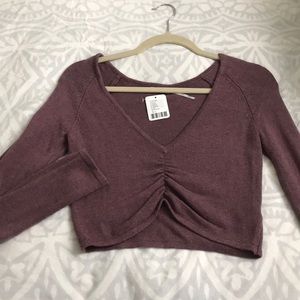 crop/ballet sweater